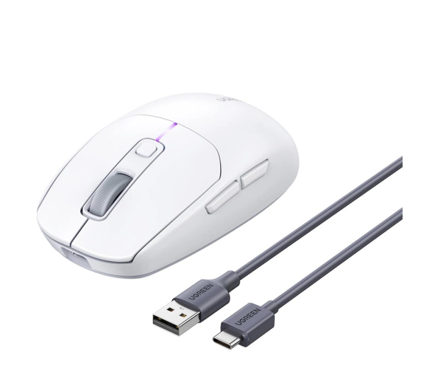 UGREEN Mysz bezprzewodowa MU103 biała 6941876216291 - 1294942 - zdjęcie 3